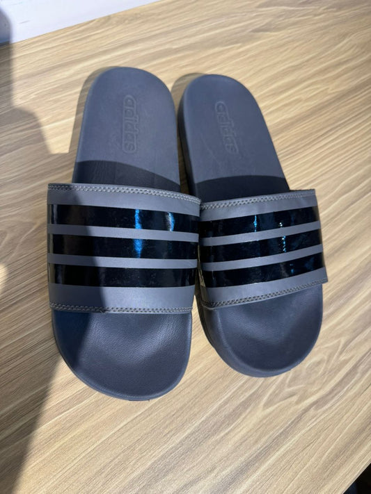 Addidas Slide Sandles (Three black stripes)