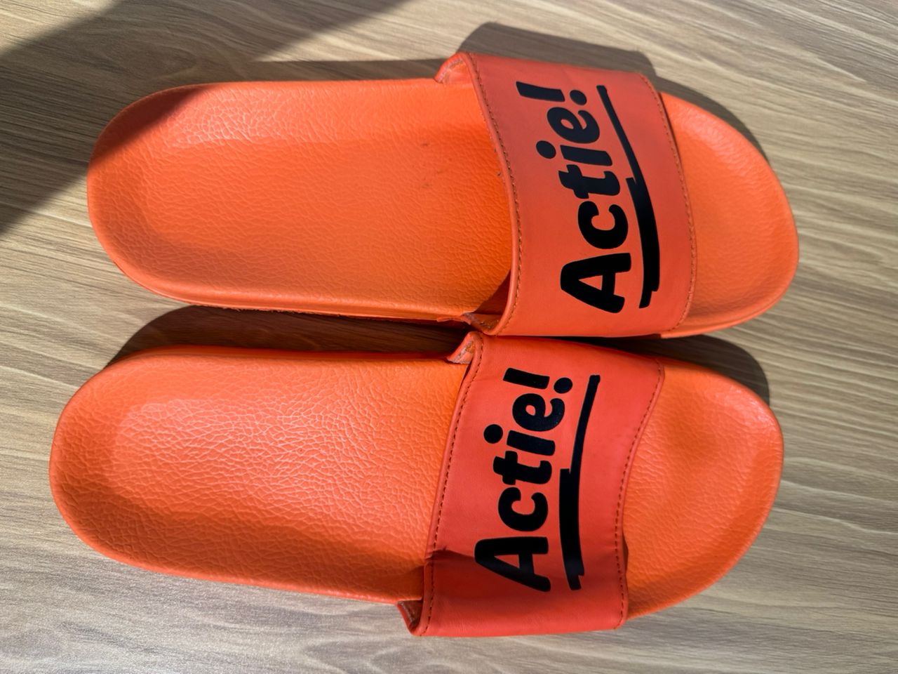 Slider Sandals (Orange)